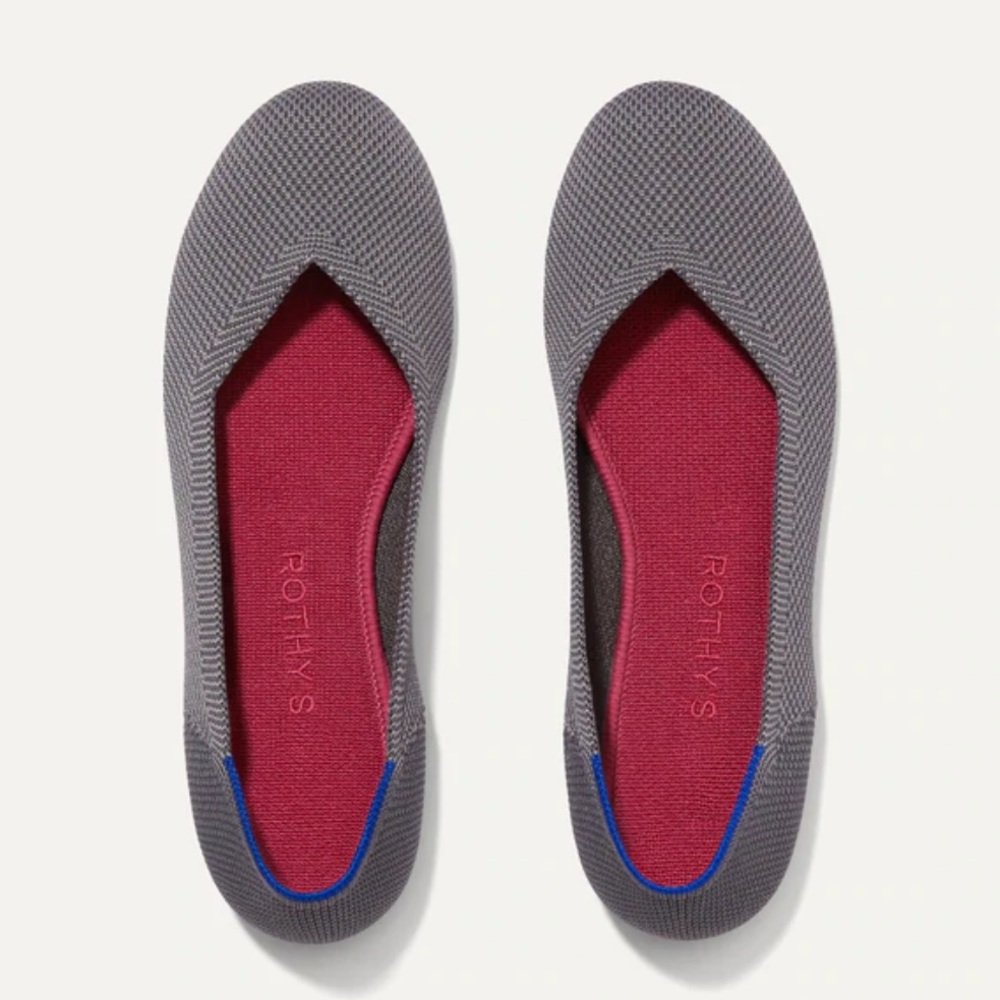 Gray Rothys Flats - Picture 2 of 7